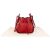 Valentino Garavani Red Leather Rockstud Bucket