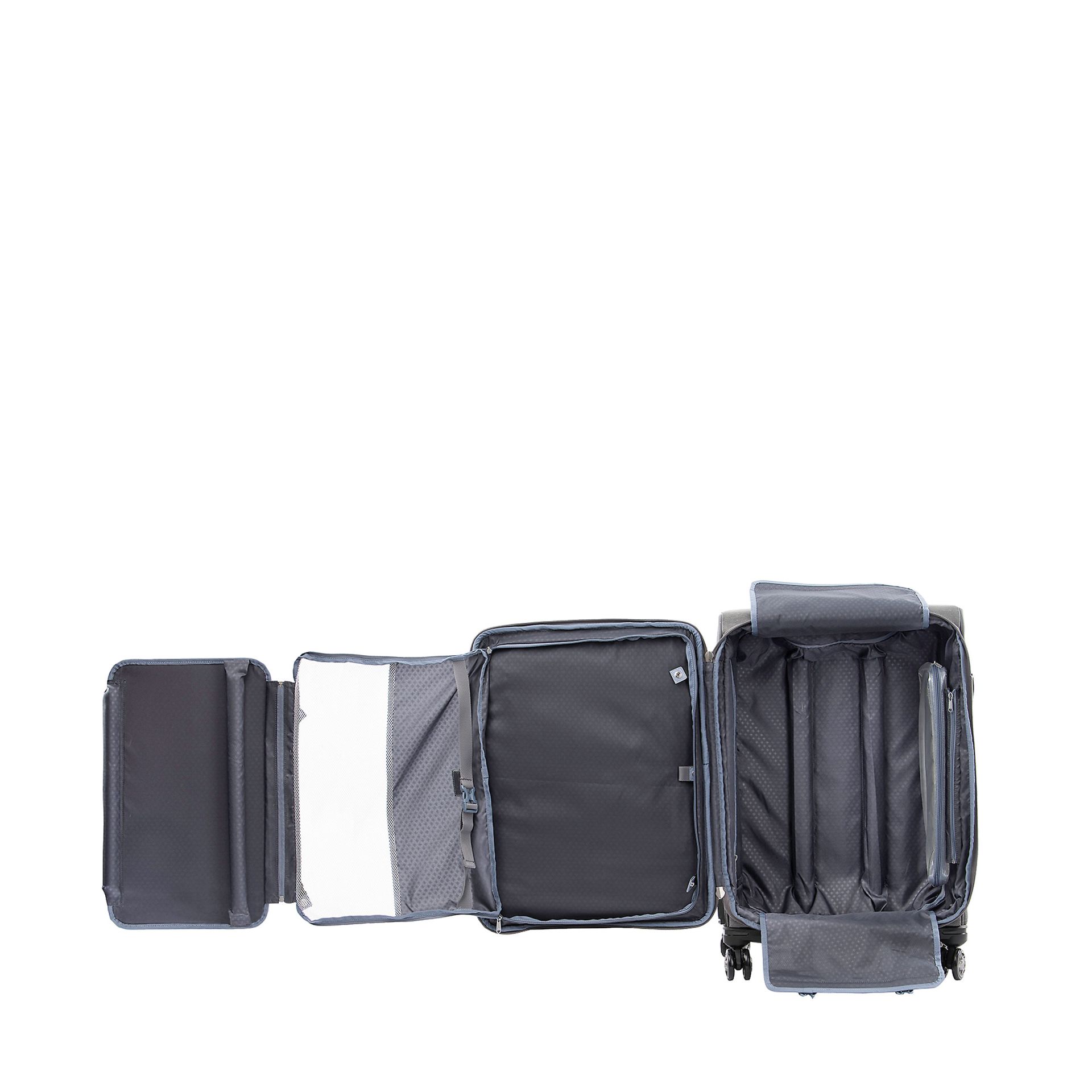 Trolley mit 4 Rollen 71 cm Erweiterbar Platinum Elite Large 97 Liter