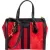 Gucci Patent Leather Suede Ophidia Small Handbag