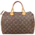 Louis Vuitton Monogram Canvas Speedy 30 Boston Bag