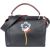 Fendi Bicolor Leather Flowerland 2 in 1 Dotcom Handbag
