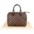 Louis Vuitton Monogram Damier Ebene Speedy 25 Boston Bag