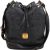 MCM Monogram Visetos Black Nylon Bucket Crossbody Bag