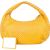 Sac hobo « Belly » en cuir Intrecciato jaune de Bottega Veneta