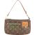 Louis Vuitton Limited Perforated Canvas Monogram Pochette Accessoire Handbag
