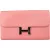Hermès Pink Epsom Leather Constance Wallet