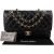 Chanel Quilted Lambskin Medium Double Flap Shoulder Bag