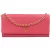 Prada Pink Pebbled Leather Wallet on Chain Crossbody Bag