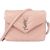 Saint Laurent Rose Leather Lou Lou Crossbody Bag