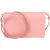 Prada Pink Saffiano Leather Move Wallet On Chain Crossbody Bag