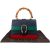 Gucci Multicolor Leather Dionysus Bamboo Top Handle Handbag
