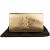 Yves Saint Laurent Crinkled Metallic Leather Cassandre Clutch