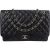 Chanel Quilted Caviar Leather Palladium Maxi Single Flap Crossbody Bag
