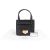 Prada Calfskin Leather Double Turnlock Handbag