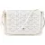 Goyard White Goyardine Monogram Plumet Flat Crossbody