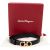 Salvatore Ferragamo Black Leather Gancini Gürtel (80)