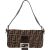 Fendi Monogram Zucca Baguette Shoulder Bag