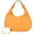 Bottega Veneta Orange Leather Intrecciato Handbag