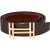 Hermès Brown Leather Perforated H Reversible Belt