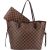 Louis Vuitton Monogram Damier Ebene Neverfull MM Shopper