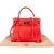 Hermès Rouge Swift Leather Kelly 28 Handbag