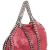 Stella McCartney Metallic Shaggy Small Falabella Fold Over Crossbody Bag