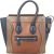 Céline Tricolor Leather Luggage Handbag