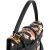 Valentino Black Leather Animal Fantasia Embroidered Joylock Top-Handle Handbag