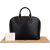 Louis Vuitton Noir Epi Leather Alma PM Handbag