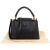 Louis Vuitton Noir Taurillon Leather Capucines MM Handbag