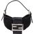 Fendi Cotton FF Buckle Micro Croissant Handbag