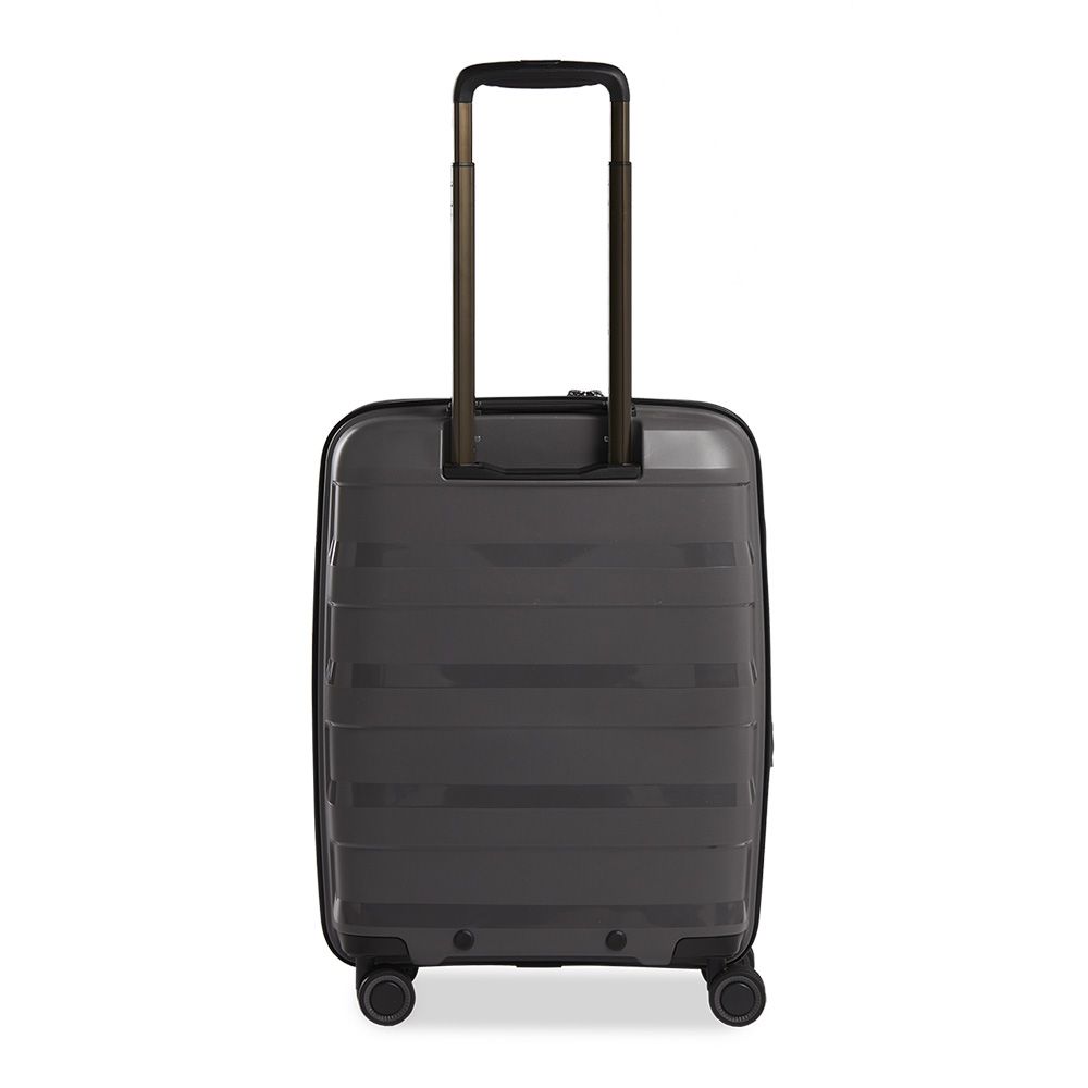 Straw + - Hard suitcase S (55 cm) - Dark Grey