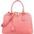 Prada Pink Saffiano Leather Promenade Handbag
