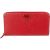 Prada Saffiano Leather Zip Around Wallet