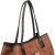 MCM Monogram Visetos Leather Liz Reversible Shopper