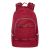 Schulrucksack MILO - Schwarz - Burgundy [021]