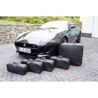 Jaguar F-Type Coupé (EU) - 5-piece trunk set - Mocha stitching