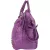 Balenciaga Purple Leather Classic City Handbag