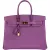 Hermès Violet Epsom Leather Birkin 35 Handbag
