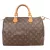 Louis Vuitton Canvas Monogram Speedy 30 Boston Bag