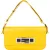 Fendi Sunflower Leather Limited Buckle Baguette Shoulder Bag