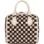 Louis Vuitton Monogram Damier Velours Speedy Cube PM Handbag