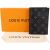 Louis Vuitton Monogram Eclipse Canvas Card Holder Passport Cover