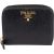 Prada Saffiano Leather Zip Around Wallet