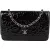 Chanel Patent Embossed Leather Camellia Wallet On Chain Crossbody Bag