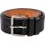 Louis Vuitton Black Perforated Leather Ceinture Belt (90 / 36)
