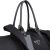 Prada Black Nylon Triangle Duffle Bag 55 
