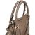 Chloé Taupe Calfskin Marcie Saddle Handbag