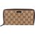 Gucci Monogram GG Canvas Zip Around Wallet