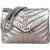 Yves Saint Laurent – Loulou Metallic Crinkled Matelassé Leather Crossbody Bag